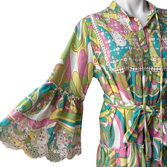 BY ADIVA Miss June Short Bohemian Querida Dress, One Size - Picture 10 of 16